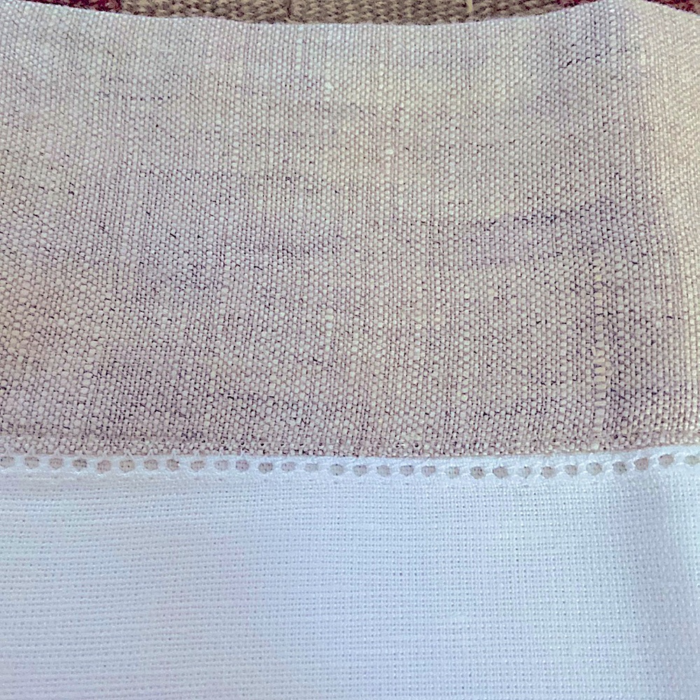 French linen pillow shams pair
